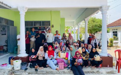 Rumah Bambu Weragati Gelar Lomba Anyaman Bambu, Dorong UMKM Lokal