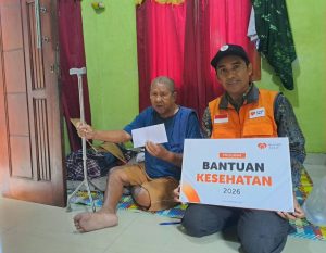 Rumah Zakat menyalurkan bantuan kesehatan lansia secara door-to-door di Cilegon