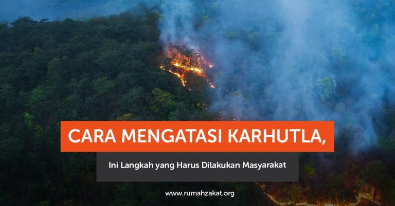 Cara Mengatasi Karhutla, Ini Langkah yang Harus Dilakukan Masyarakat