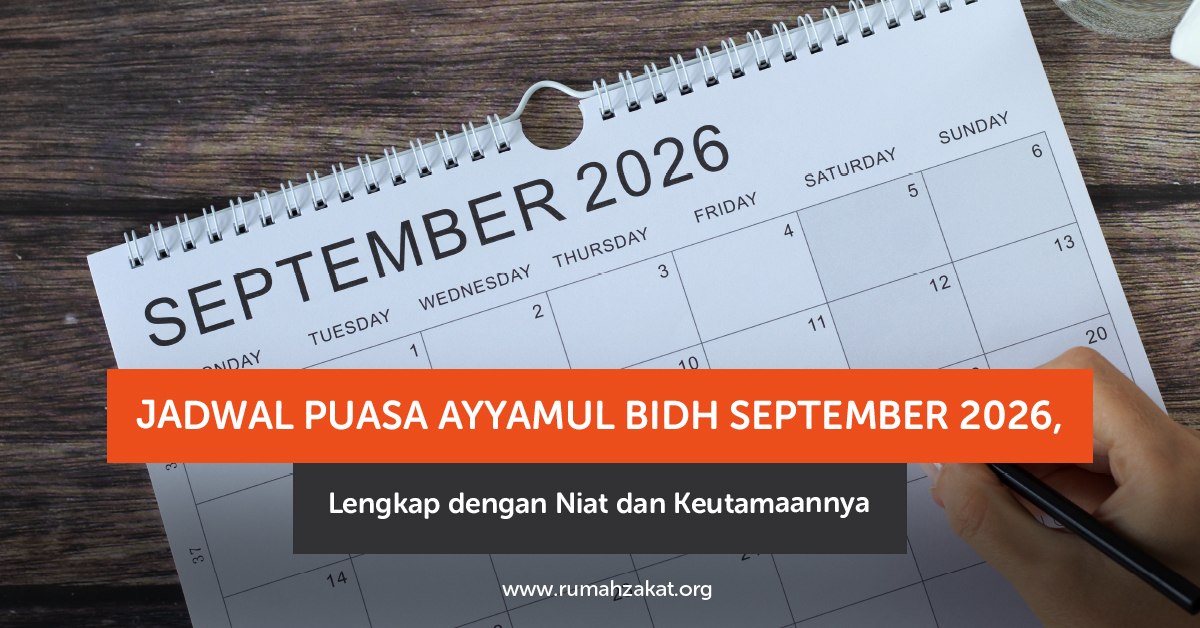 jadwal puasa Ayyamul Bidh September 2026