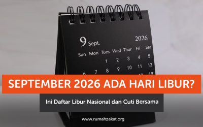 Libur September 2026: Ada Tanggal Merah?