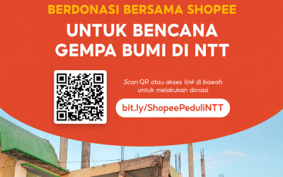 Shopee Peduli: Berdonasi Bersama untuk Bantu Korban Gempa NTT