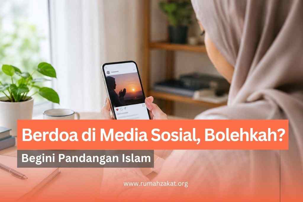 berdoa di media sosial