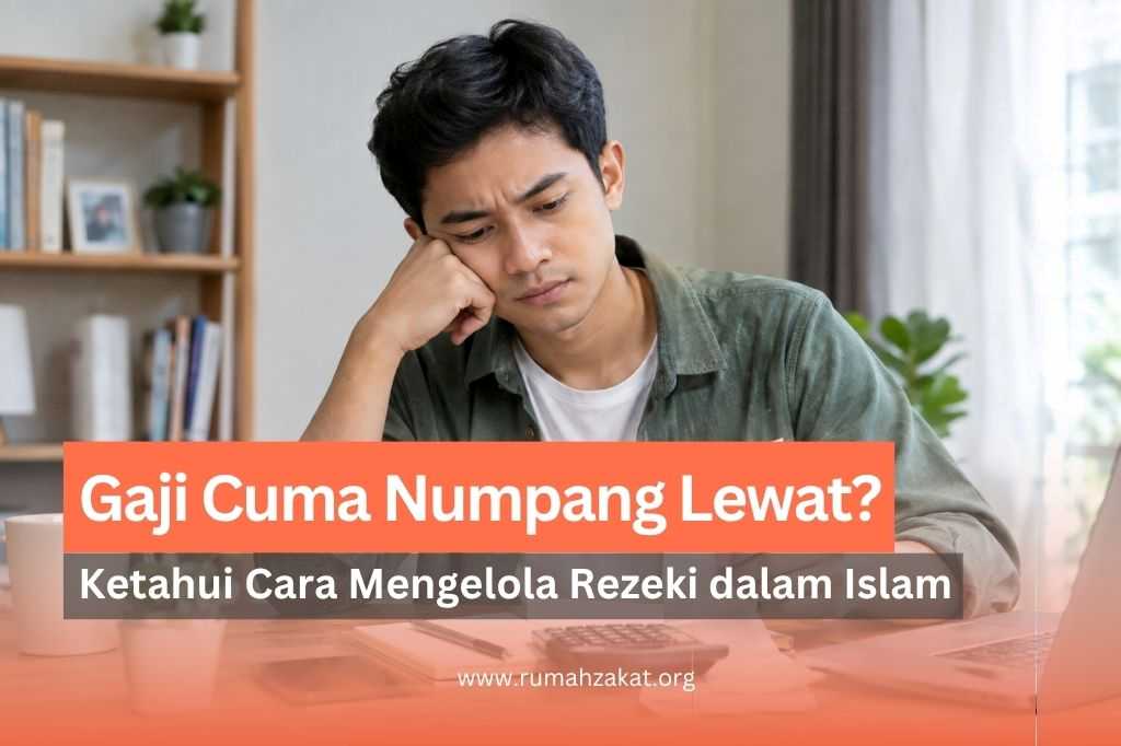 gaji numpang lewat