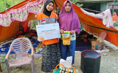 MUFG Bersama Rumah Zakat Salurkan 34 Paket Sembako untuk Warga Desa Ite Jaya Ngada