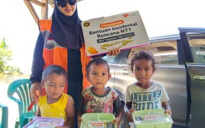 Yayasan Abi Umi Bersama Rumah Zakat Hadir Menjaga Gizi Anak dan Ibu di Tengah Bencana NTT