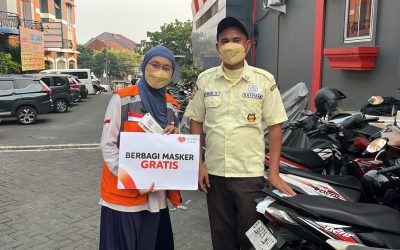 Gerak Cepat Rumah Zakat, 1.180 Masker untuk Lindungi Warga dari Abu Vulkanik
