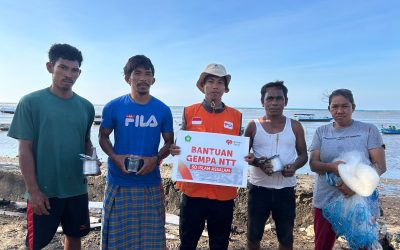 Rumah Zakat dan SD Islam As Salam Salurkan Perlengkapan Nelayan bagi Penyintas Gempa di Nangarema