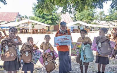 Yayasan Darut Taqwa Insan Kamil dan Rumah Zakat Salurkan 10 Paket Perlengkapan Sekolah di Manggarai