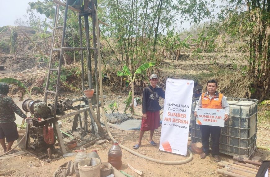 Rumah Zakat menghadirkan sumber air untuk warga Desa Kendel Boyolali