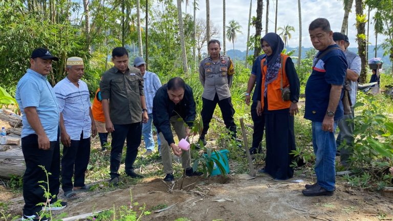 Rumah Zakat Tanam 64 Bibit Pohon di Tapanuli Selatan, Dukung Kelestarian Lingkungan