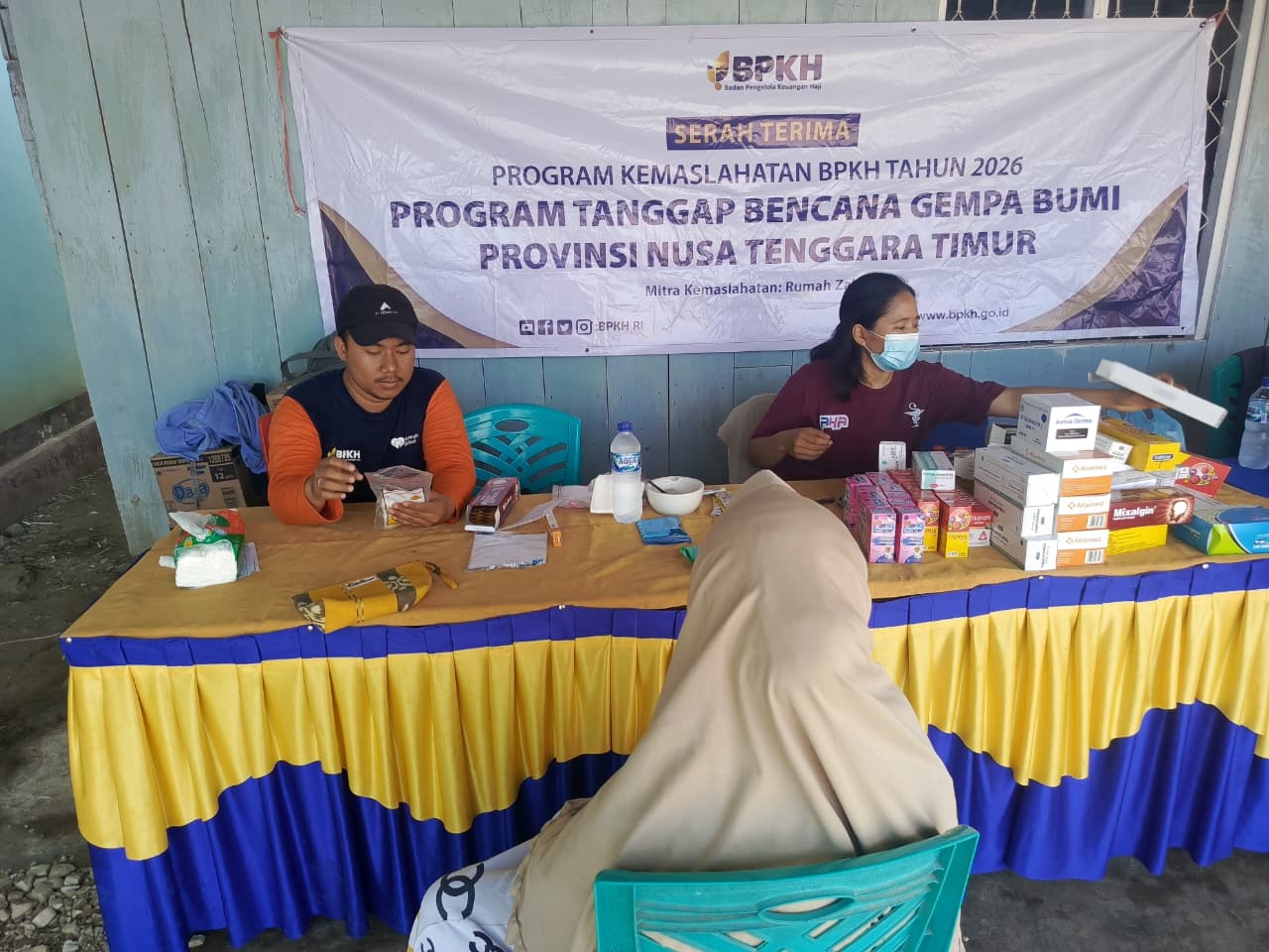 BPKH dan Rumah Zakat mengaktifkan Pos Layanan Kesehatan bagi penyintas gempa Nagekeo BPKH dan Rumah Zakat mengaktifkan Pos Layanan Kesehatan bagi penyintas gempa Nagekeo