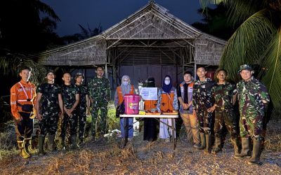 Rumah Zakat Buka Pos Segar Dukung Petugas Pemadaman Karhutla di Pandahan