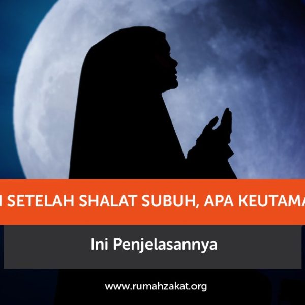 Sedekah setelah shalat Subuh sebagai kebiasaan berbagi