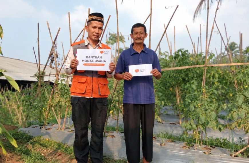 Rumah Zakat berikan pembinaan dan bantuan usaha kepada Pak Yaya