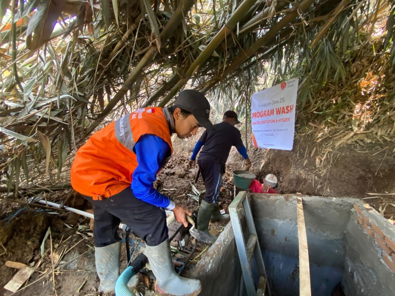 Rumah Zakat hadirkan akses air bersih untuk warga Kampung Cibuntu Bandung Barat