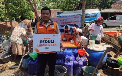 Kemarau Panjang, Rumah Zakat Alirkan Air Bersih untuk Warga Ngaren