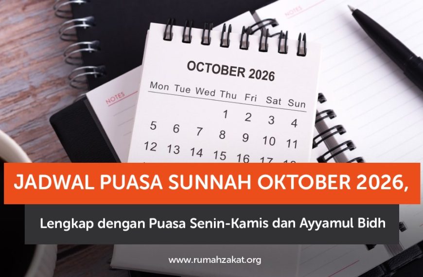 Jadwal puasa sunnah Oktober 2026 Senin Kamis dan Ayyamul Bidh