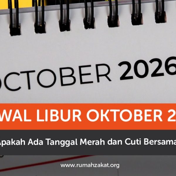 Jadwal libur dan tanggal merah Oktober 2026
