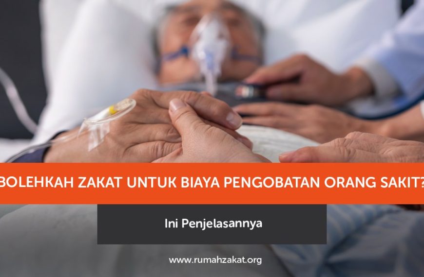 Zakat untuk biaya pengobatan orang sakit