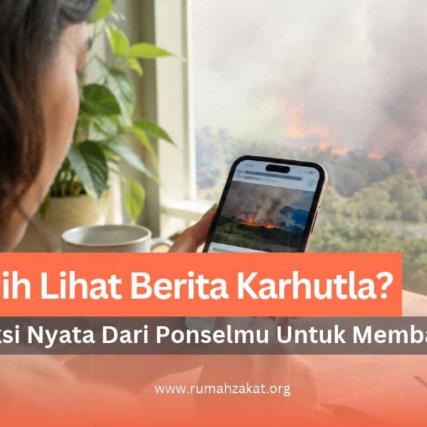 donasi karhutla dari ponsel