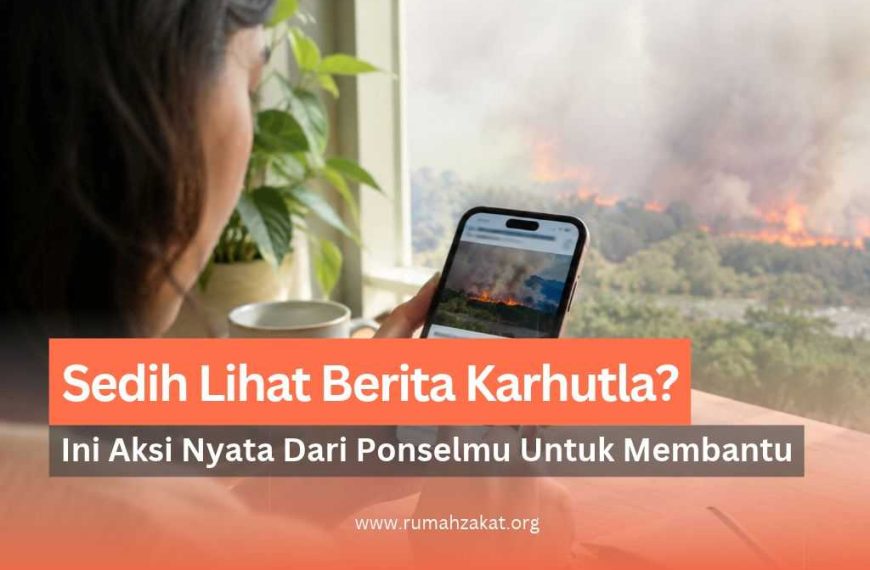 donasi karhutla dari ponsel