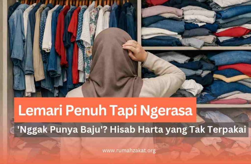 hisab baju tak terpakai