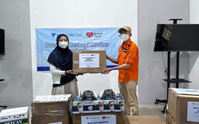 ParagonCorp Bersama Rumah Zakat Salurkan 12.500 Masker KN95 dan Perlengkapan Kesehatan untuk Penanganan Karhutla di Kalimantan Tengah
