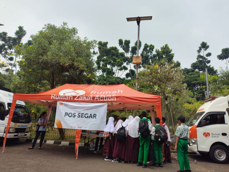 Rumah Zakat Hadirkan Pos Segar pada Puncak Bulan PRB 2026 di Serang