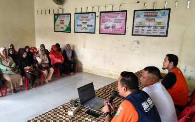 Dinas Sosial Bersama Rumah Zakat Latih Warga Alur Manis Kelola Dapur Umum