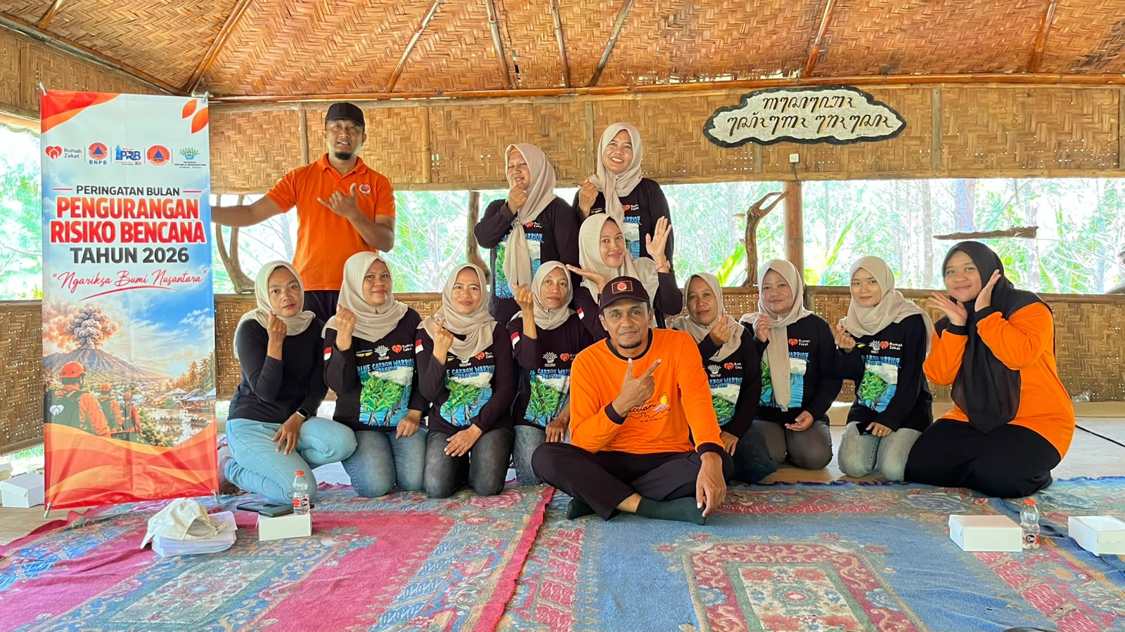 BPBD Kabupaten Pacitan bersama Rumah Zakat menggelar sosialisasi Keluarga Tangguh Bencana di Watumejo Mangrove Park, Desa Kembang. BPBD Kabupaten Pacitan bersama Rumah Zakat menggelar sosialisasi Keluarga Tangguh Bencana di Watumejo Mangrove Park, Desa Kembang.
