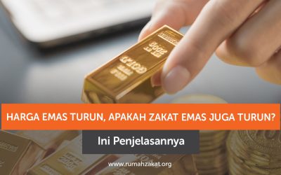 Harga Emas Turun, Apakah Zakat Emas Juga Turun? Ini Penjelasannya