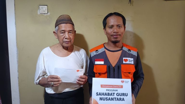 Rumah Zakat Salurkan Bantuan untuk Guru Ngaji dan Madrasah di Cilegon dan Serang