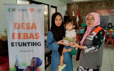 Rumah Zakat Gelar Pemeriksaan Kesehatan Rutin bagi Balita di Malang