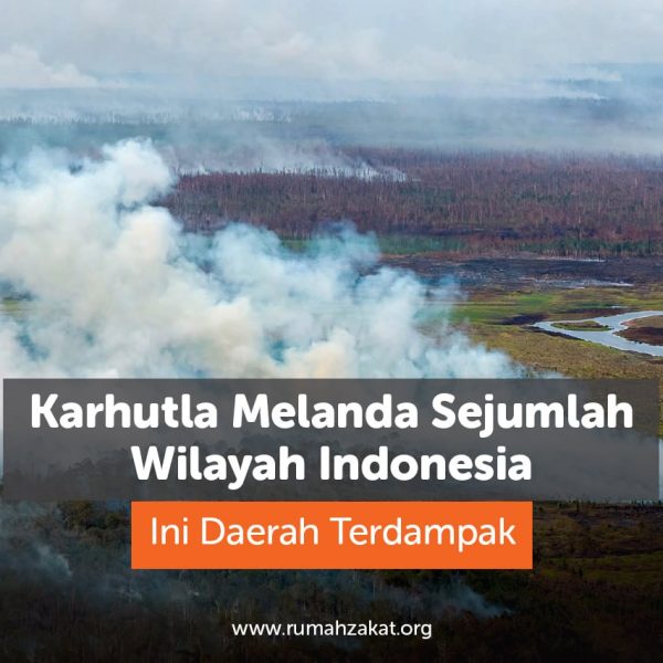 Petugas melakukan pemadaman kebakaran hutan dan lahan di wilayah terdampak karhutla Indonesia