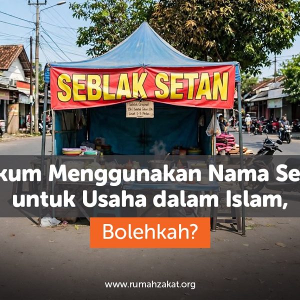 Ilustrasi pemilik usaha mempertimbangkan nama bisnis yang baik dan sesuai dengan nilai Islam.