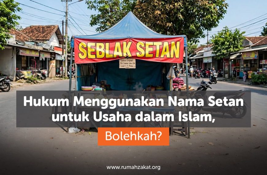 Ilustrasi pemilik usaha mempertimbangkan nama bisnis yang baik dan sesuai dengan nilai Islam.